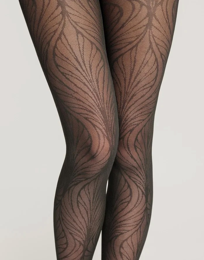 Kолготки "Alure 002 Black" 40 Den