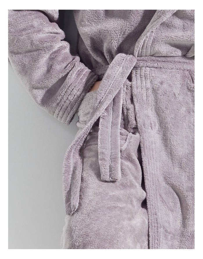 Bathrobe "Iwo Grey" L&L - 3