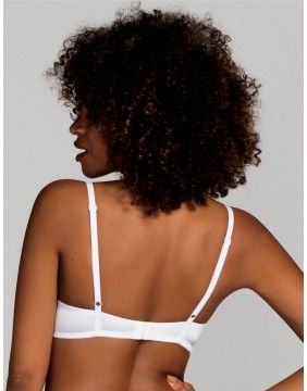 Liemenėlė Push-Up "Michelle T-Shirt White"