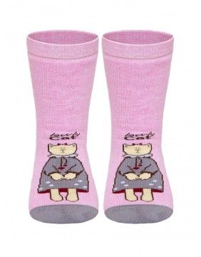 Children's socks "Pretty Tootsies Pink"