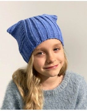 Vaikiška kepurė "Knitted Leo"