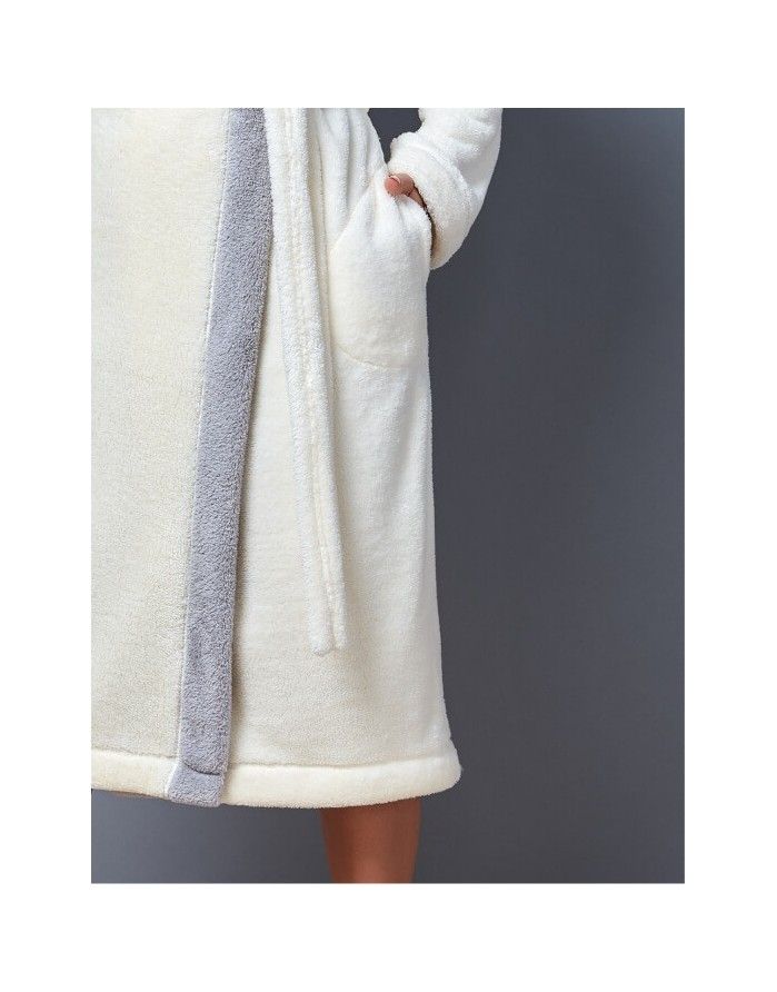 Chalatas "Flower White"
