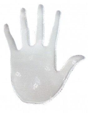 Reflective Sticker "White Hand"