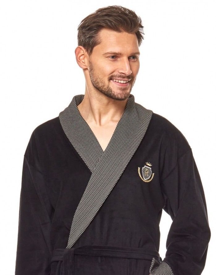 Chalatas "Royal Black"