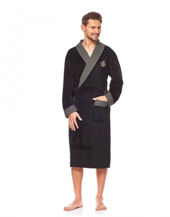 Chalatas "Royal Black"