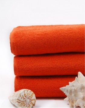 Šukuotinės medvilnės rankšluostis "Orangio"
