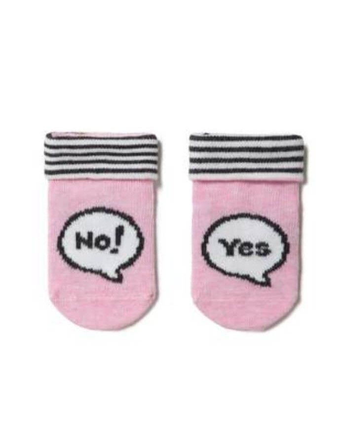 Vaikiškos kojinės "Yes and No"
