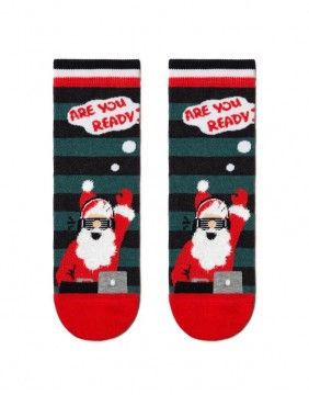 Children's socks "Dj Santa"