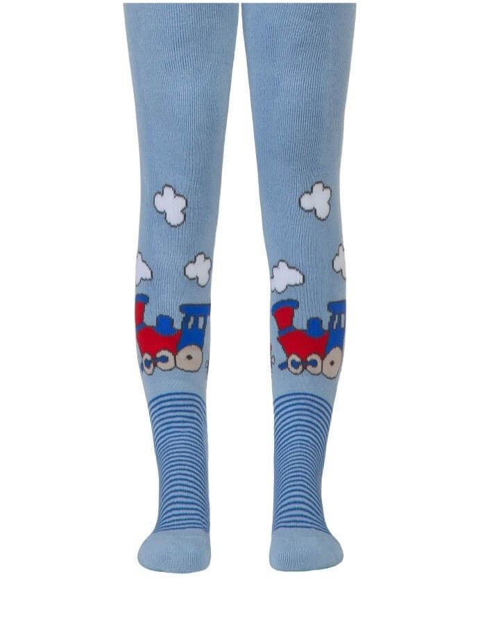 Children's tights "Train"