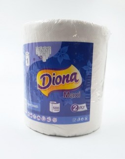 Paper towel "Diona" 2 plies, 500 sheets