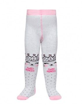 Tights For Children "Sweet princess grey"