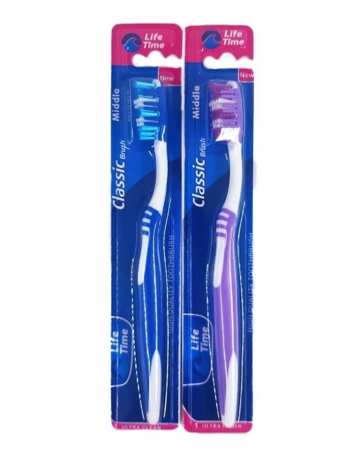 Zobu sukas "Life Time" Classic Brush Middle