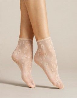 Women's socks "Doria Poudre" 8 Den