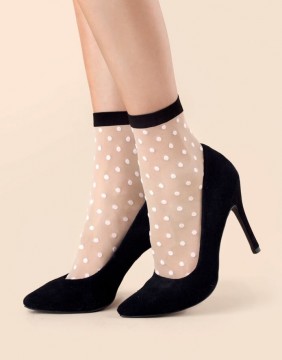 Women's Socks "Bubble Gum Linen" 20 Den