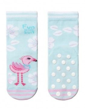 Children's socks "Blue Flamingo"