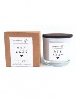 Soy wax candle "Būk mano"