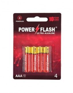 Baterijas POWER FLASH AAA LR03 1.5V