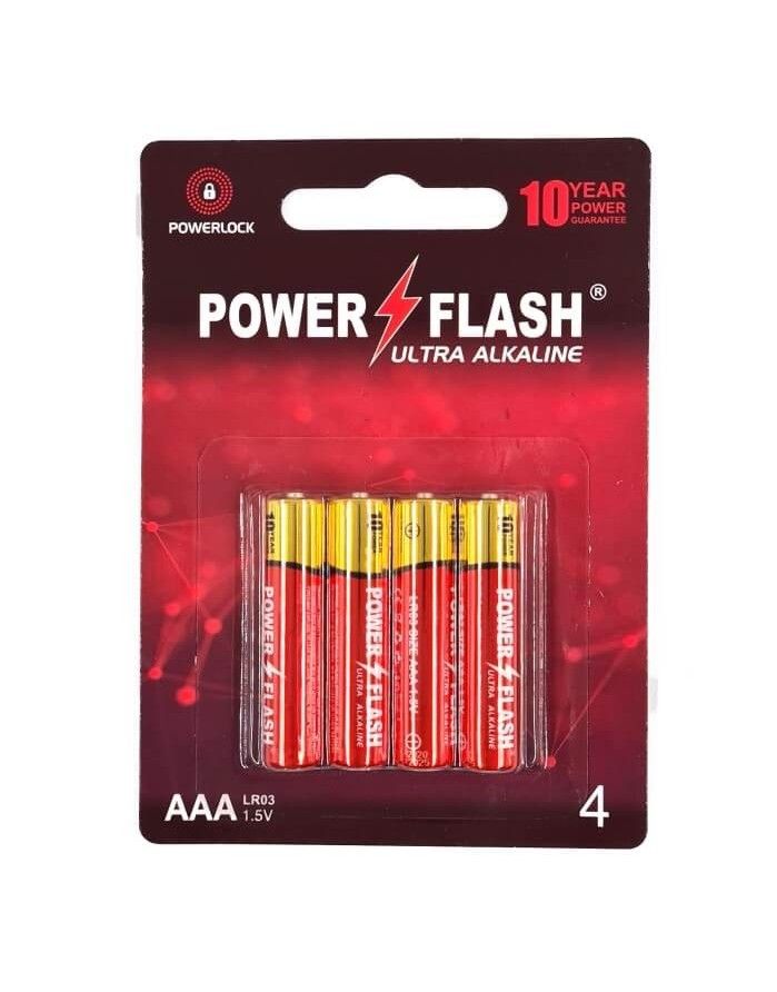 Baterijas POWER FLASH AAA LR03 1.5V