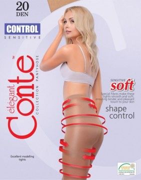 Sieviešu zeķubikses ''Control'' 20 Den.
