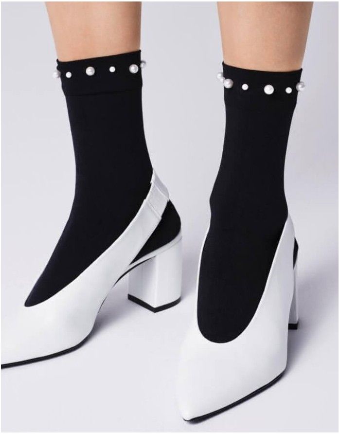 Women's socks ''Perla 60 Black''