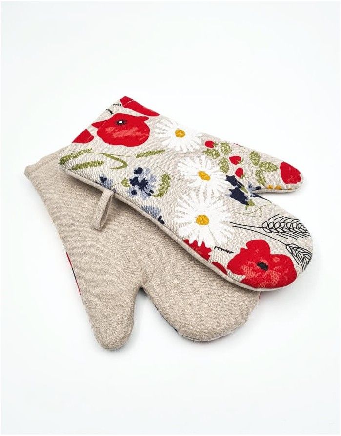 Kitchen glove "Flowers"