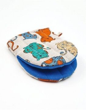 Kitchen glove "Colorful Kitty"