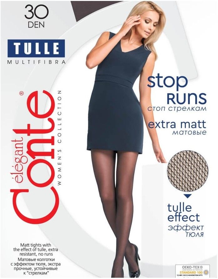 Sieviešu zeķubikses "Tulle" 30 Den