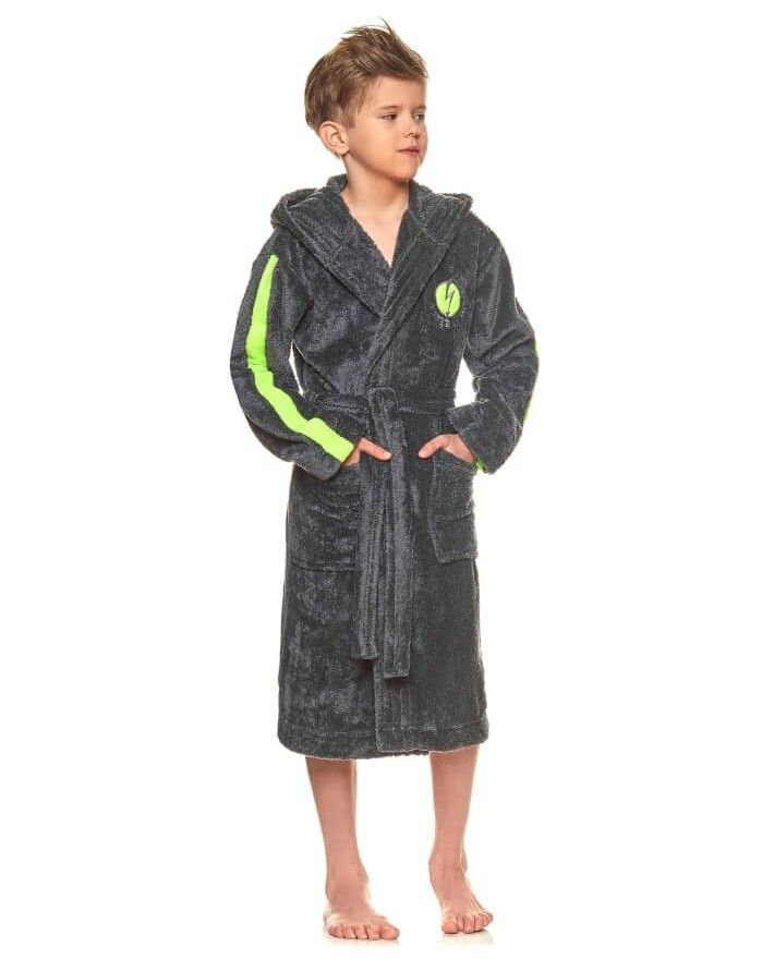 Bathrobe "Hero grafit"