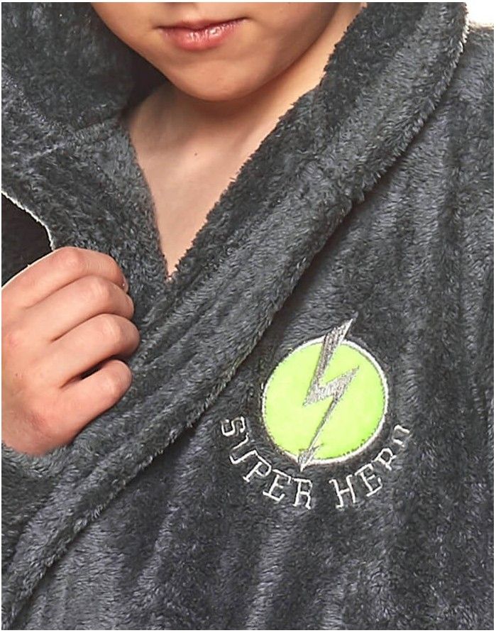 Bathrobe "Hero grafit"