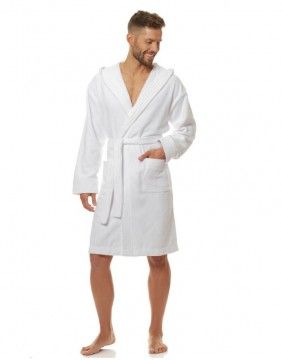 Bathrobe "Jordan White"
