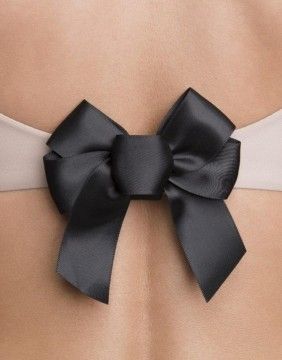 Back bra covering bow "Betta"