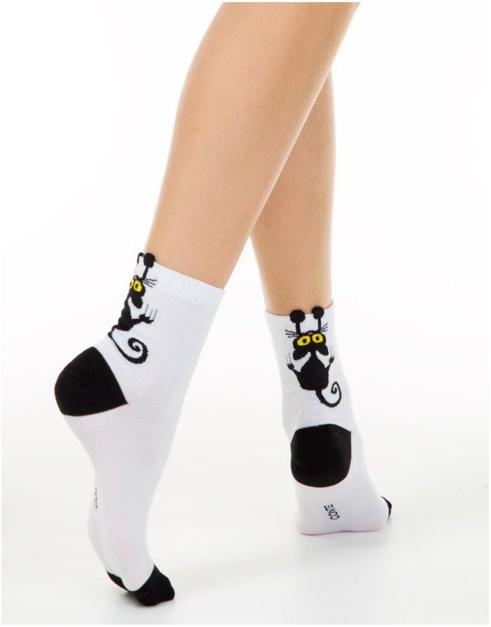 Women's socks "Black Cat"