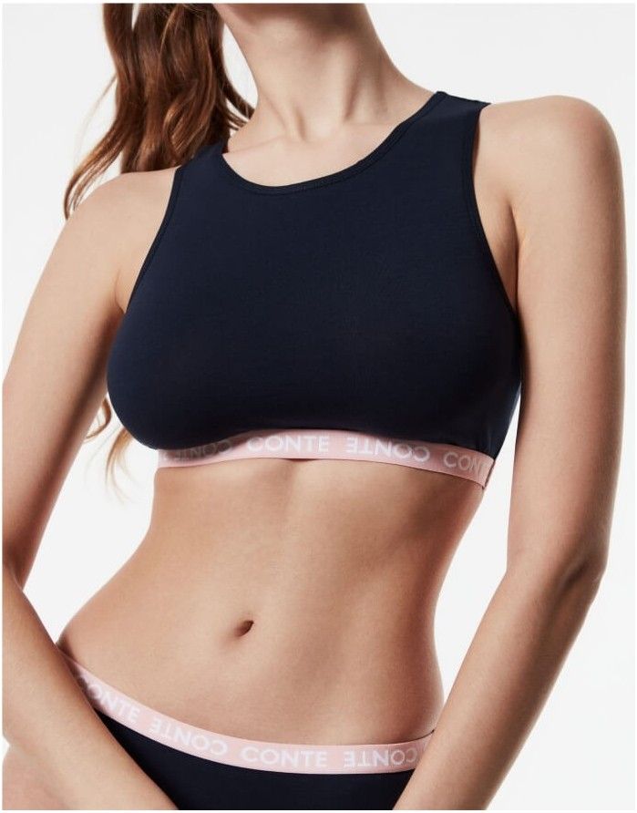 Бюстгальтер Bralette "Vivian Dark Blue"