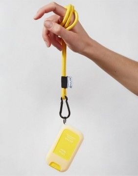 Hand sanitizer's Case + Lanyard HAAN "Citrus Noon"