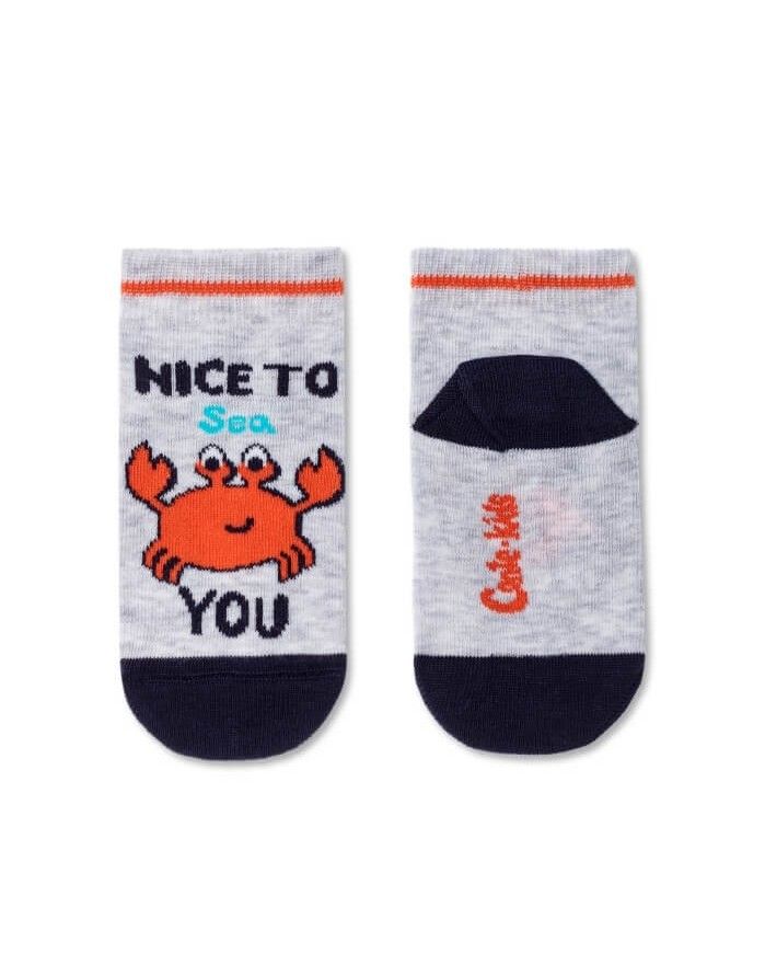 Children's socks "Funny Crab", 3 pairs