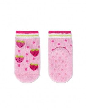 Children's socks "Strawberries Pink"