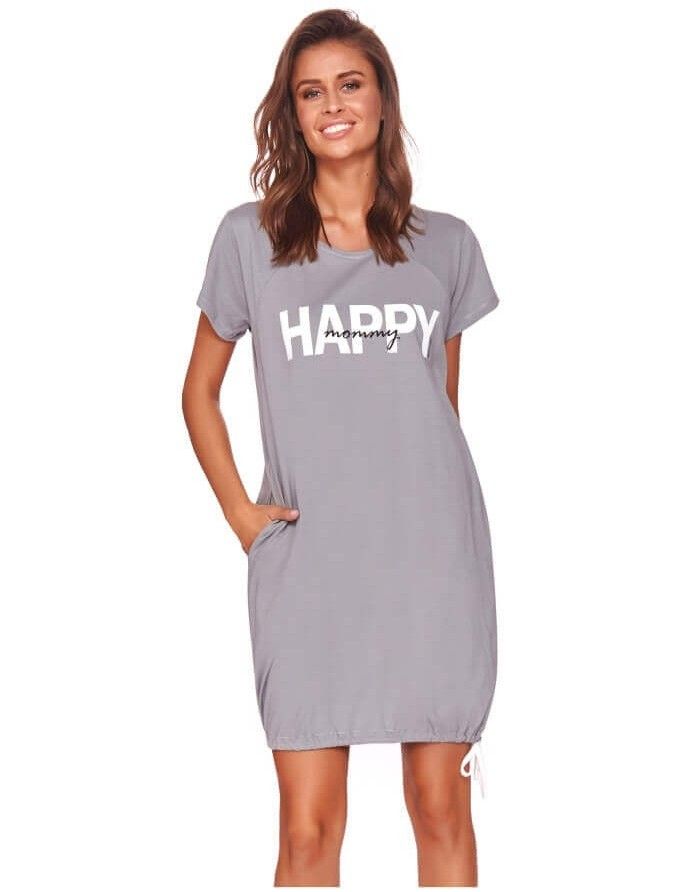 Ночная сорочка "Happy Mommy Grey"
