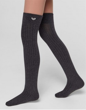 Children's socks "Longy Dark Grey"