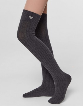 Children's socks "Longy Dark Grey"