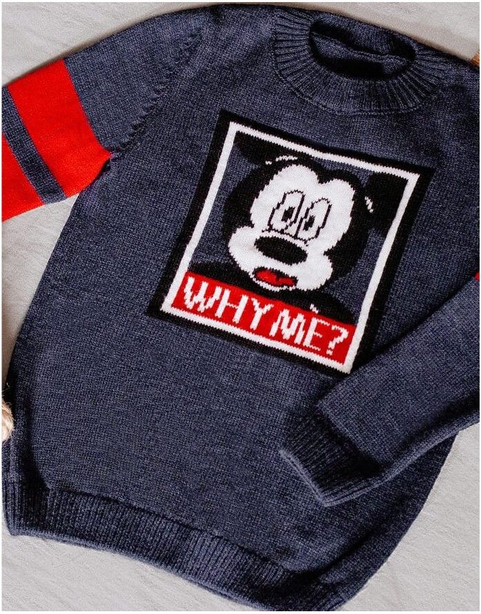 Sweater "Why Me?"