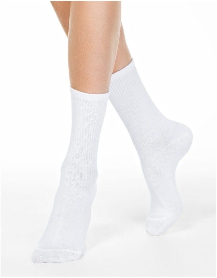 Women's socks "Comfy White"