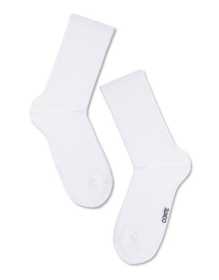 Women's socks "Comfy White"
