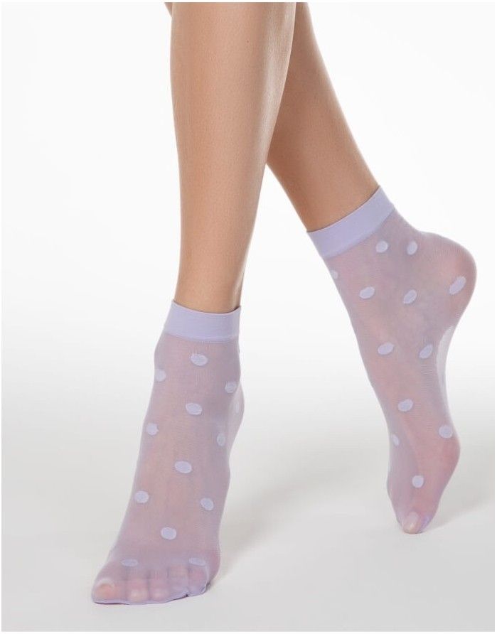Sieviešu zeķes "Dotty Violet"
