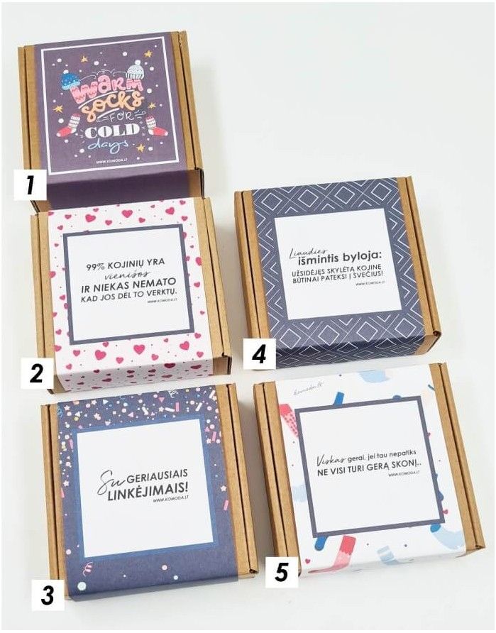 Gift set "Colored Croses"