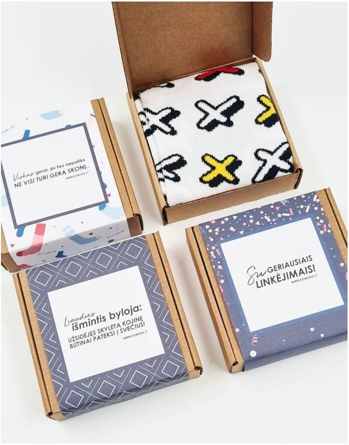 Gift set "Colored Croses"