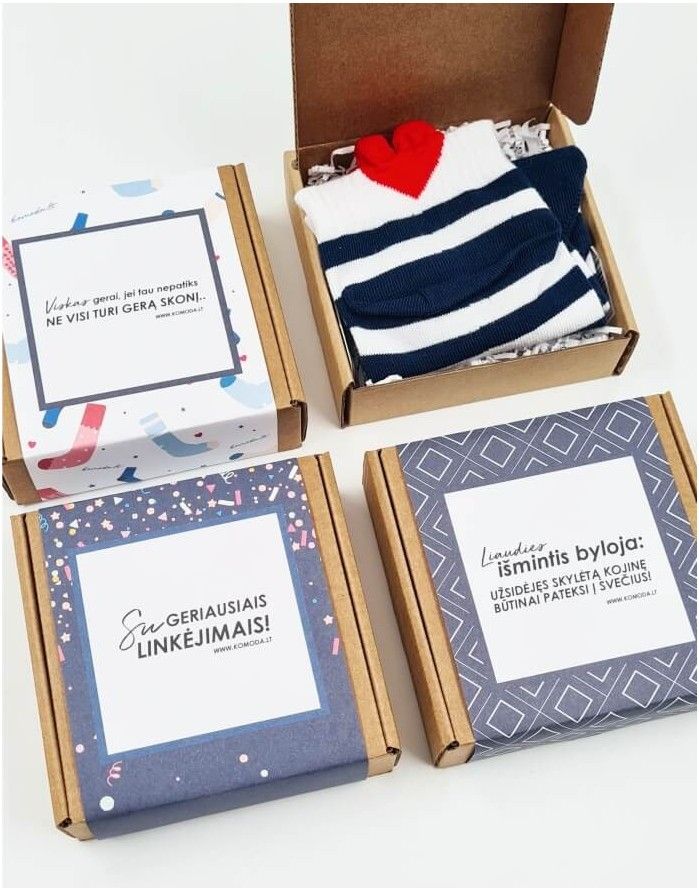Dāvanu Komplekts "Stripes Heart"