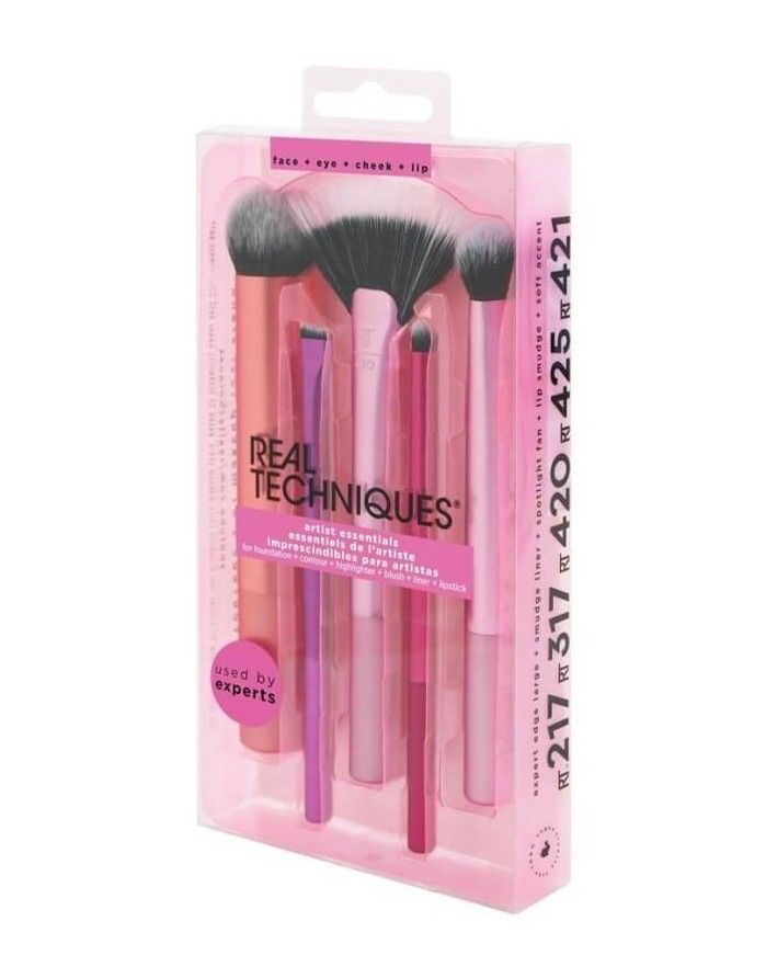 Makiažo teptukų rinkinys TB 4vnt Pink Gold