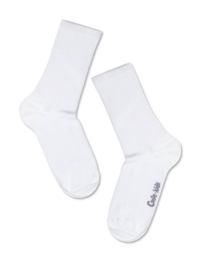 Children's socks "Britta White"