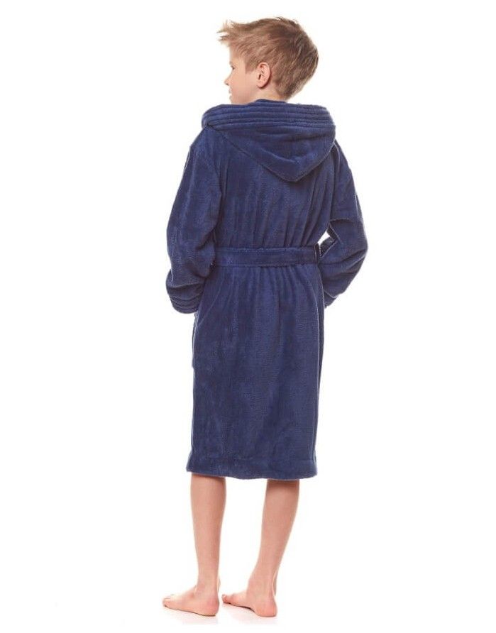 Bathrobe "Number Blue"