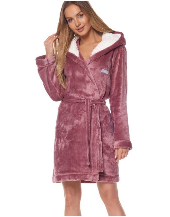 Bathrobe "Mabell Old Rose"